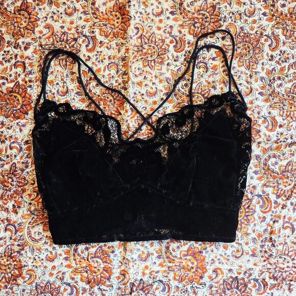 Lot of 5 Free People Lace Bralettes Size XS - Picture 5 of 10